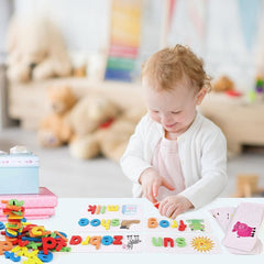 بطاقات تعليمية حروف وكلمات