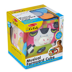 K’s Kids Musical Farmyard Cube Learning Toy