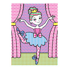 My First Paint With Water Kids' Art Pad With Paintbrush - Cheerleaders, Flowers, Fairies, and More