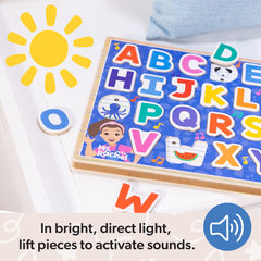 Ms. Rachel™  Wooden Phonics Alphabet Sound Puzzle - 26 Pieces