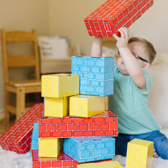 Jumbo Cardboard Blocks - 24 Pieces