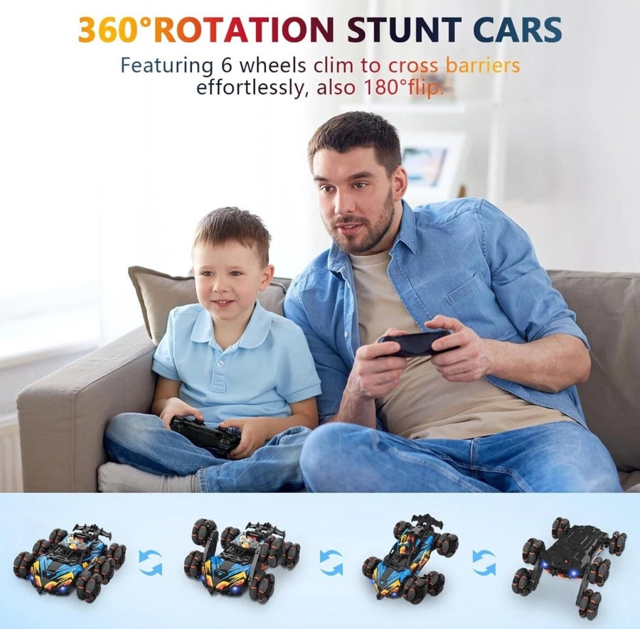 سيارة شبح 6 عجلات ( ريموت وساعة )