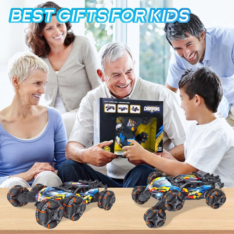 سيارة شبح 6 عجلات ( ريموت وساعة )