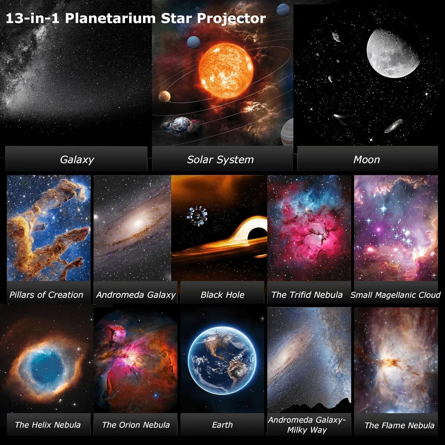 بروجكتور جالاكسي 3D