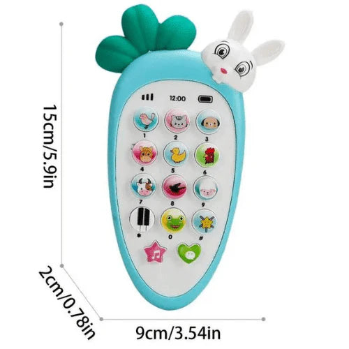 لعبة موبايل موسيقي للأطفال بشكل أرنب