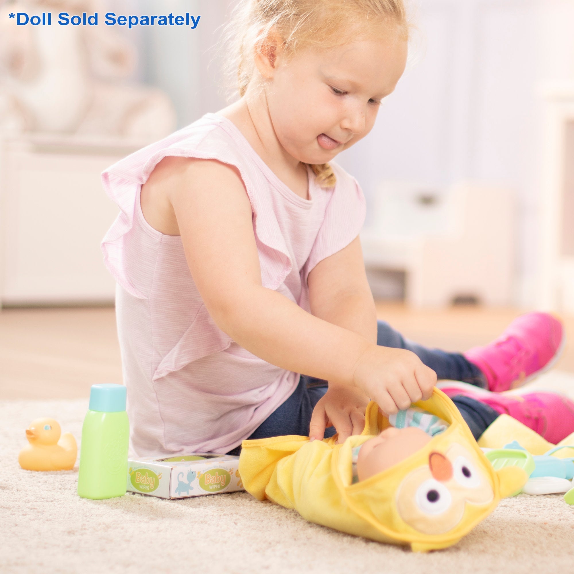 Mine to Love Changing & Bathtime Play Set