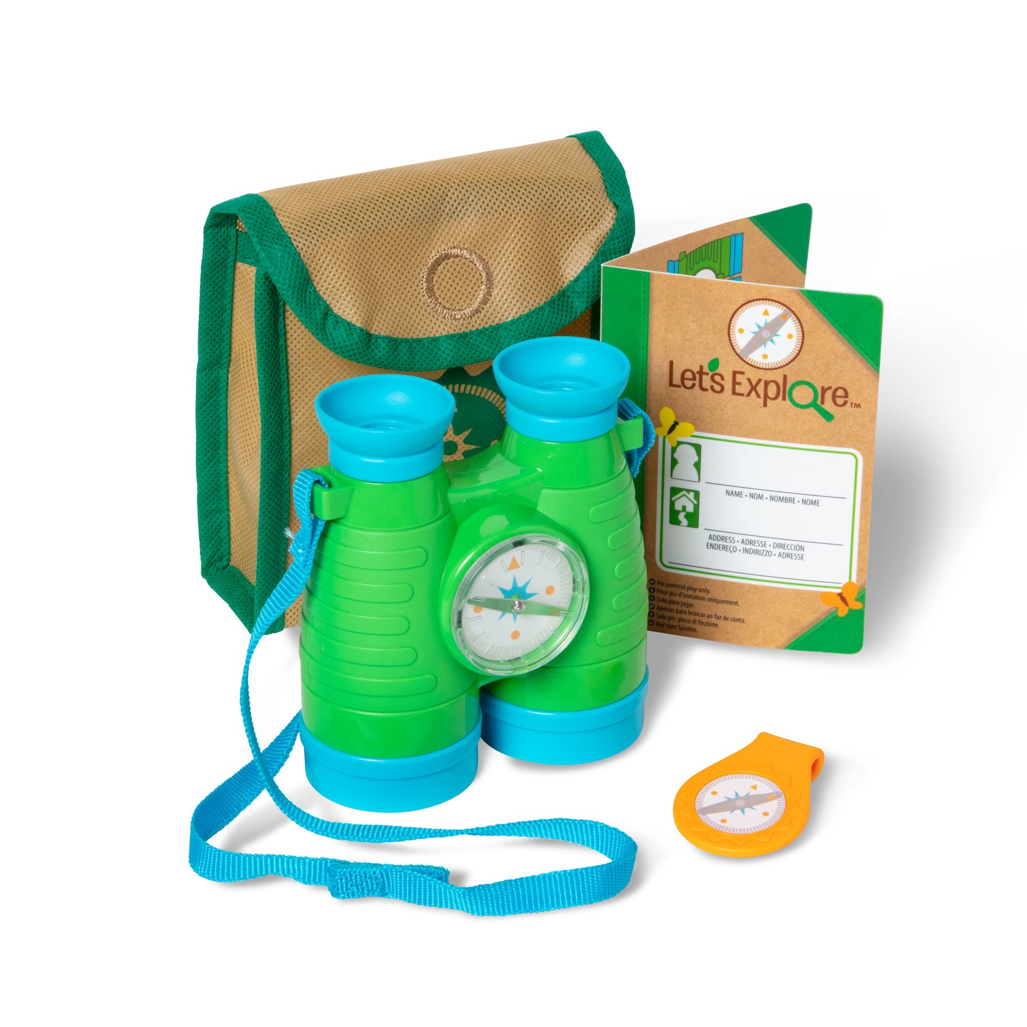 Let’s Explore Binoculars & Compass Play Set