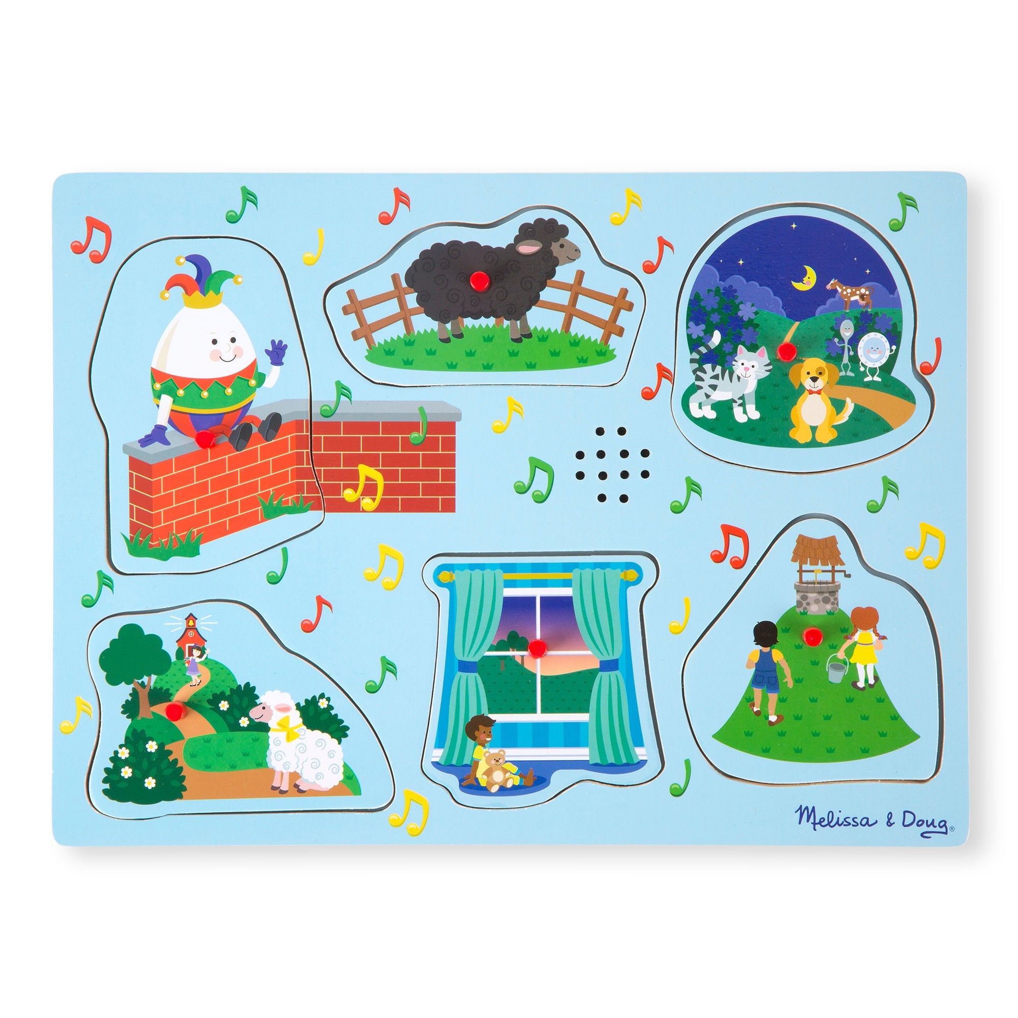 Nursery Rhymes 2 Sound Puzzle - 6 PIeces