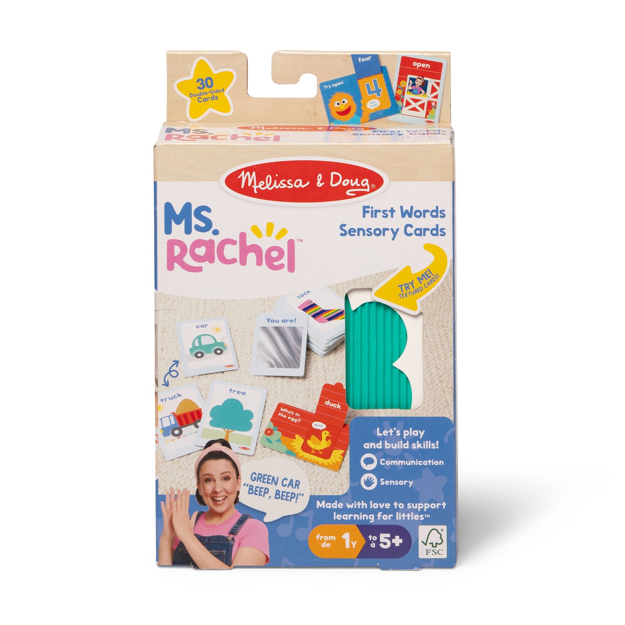 Ms. Rachel™ First Words Sensory Cards