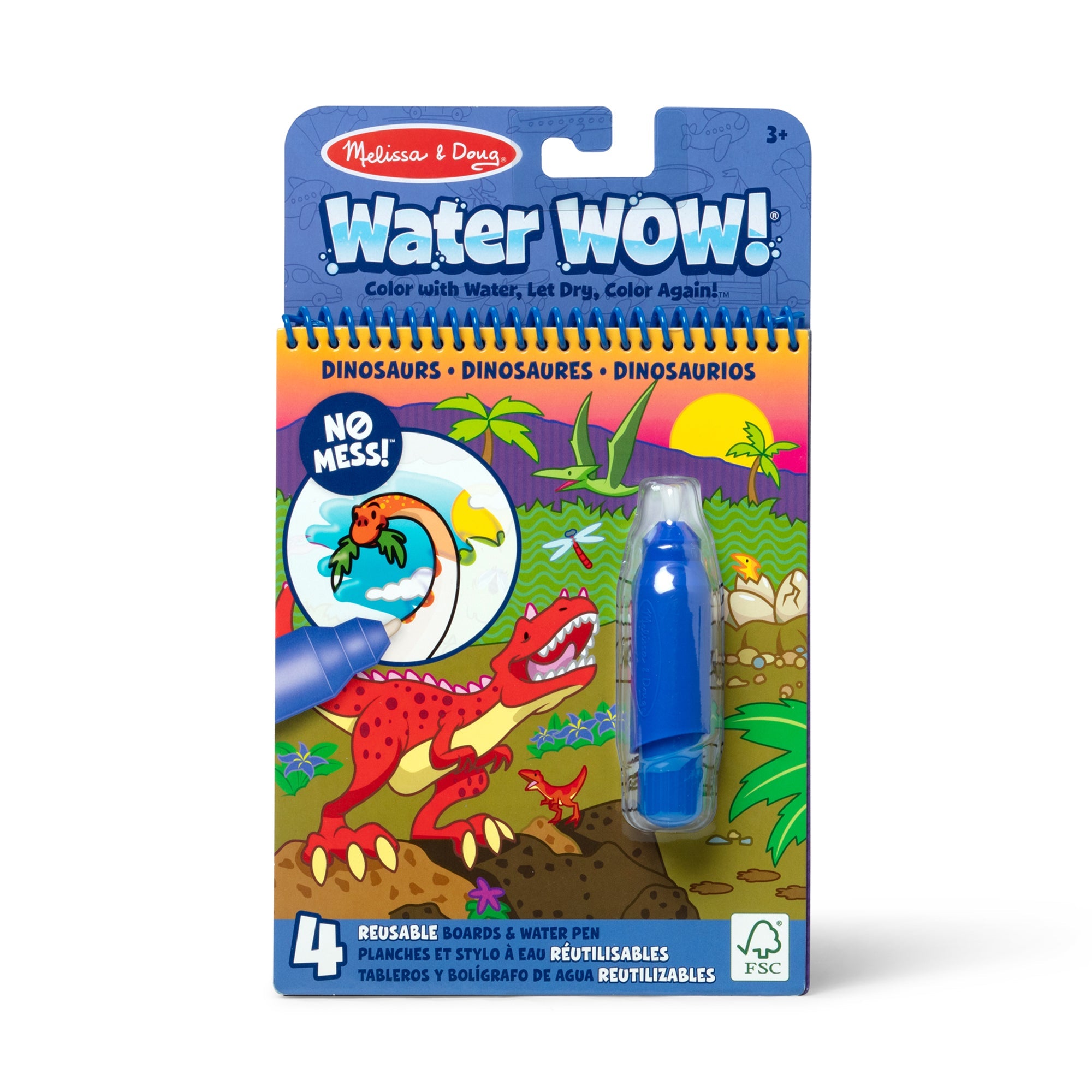 On the Go Water Wow! Water-Reveal Pad – Dinosaurs