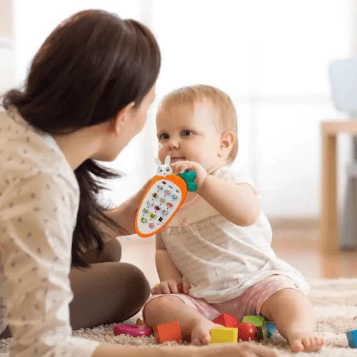 لعبة موبايل موسيقي للأطفال بشكل أرنب