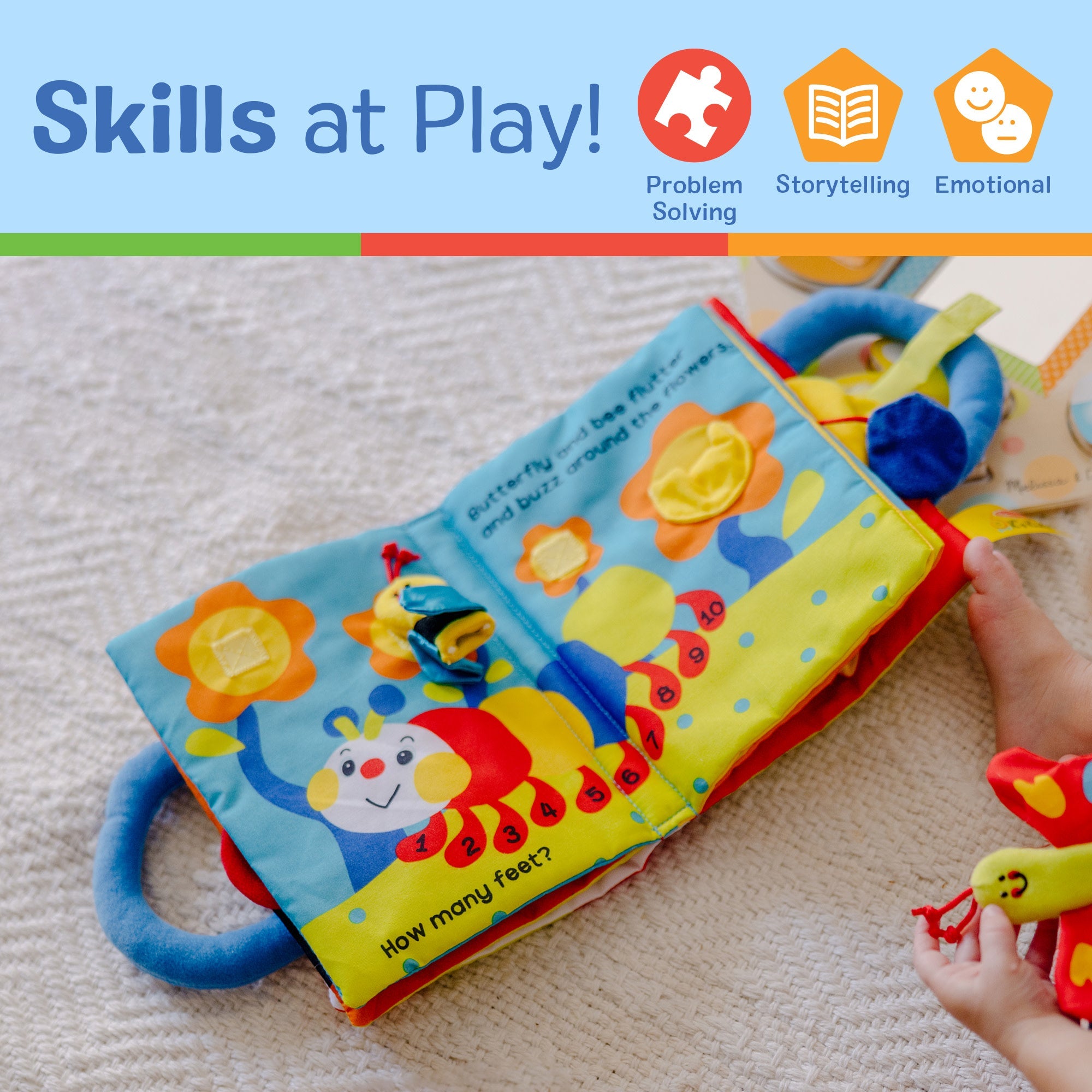 K’s Kids My First Activity Book Cloth Book