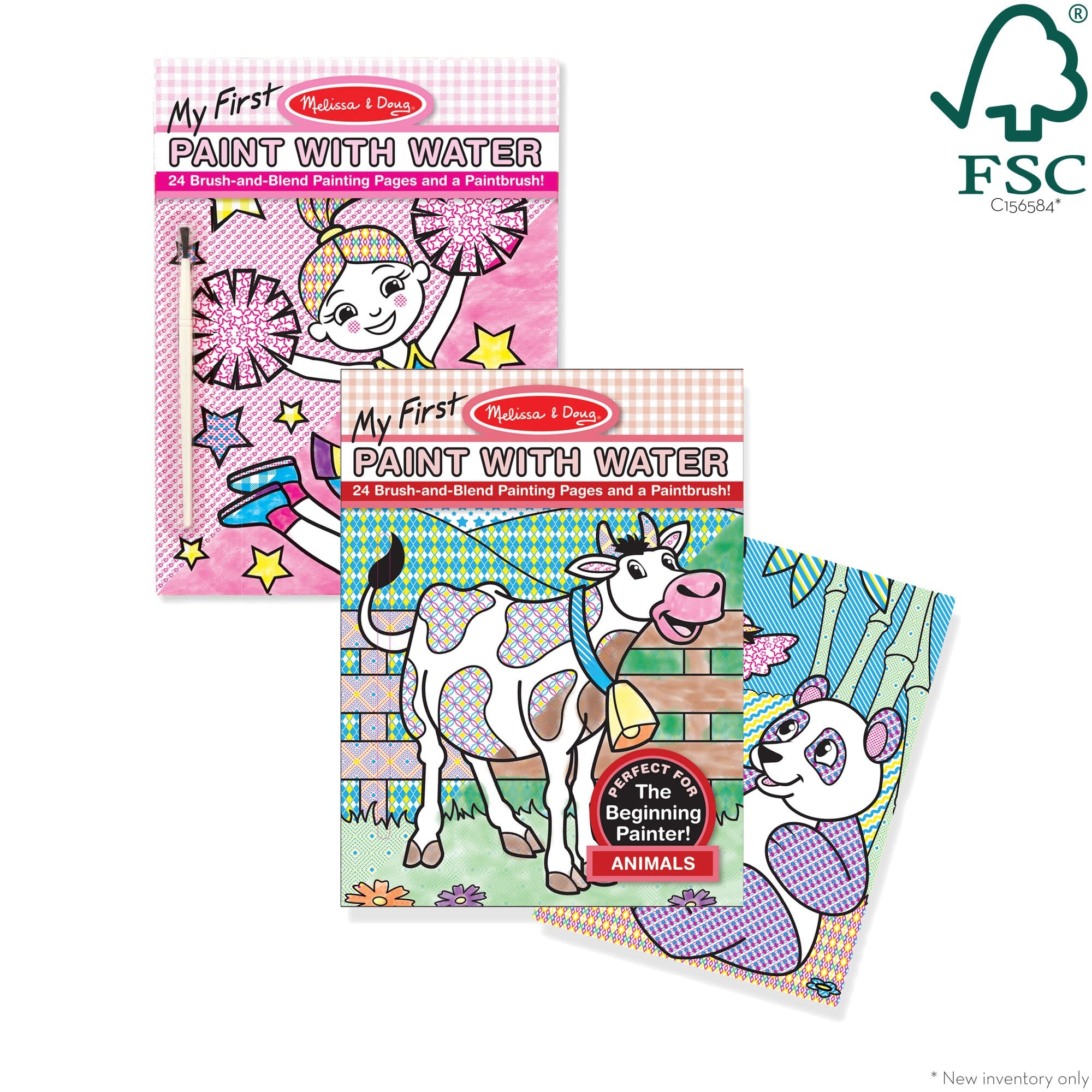 My First Paint with Water - Animals