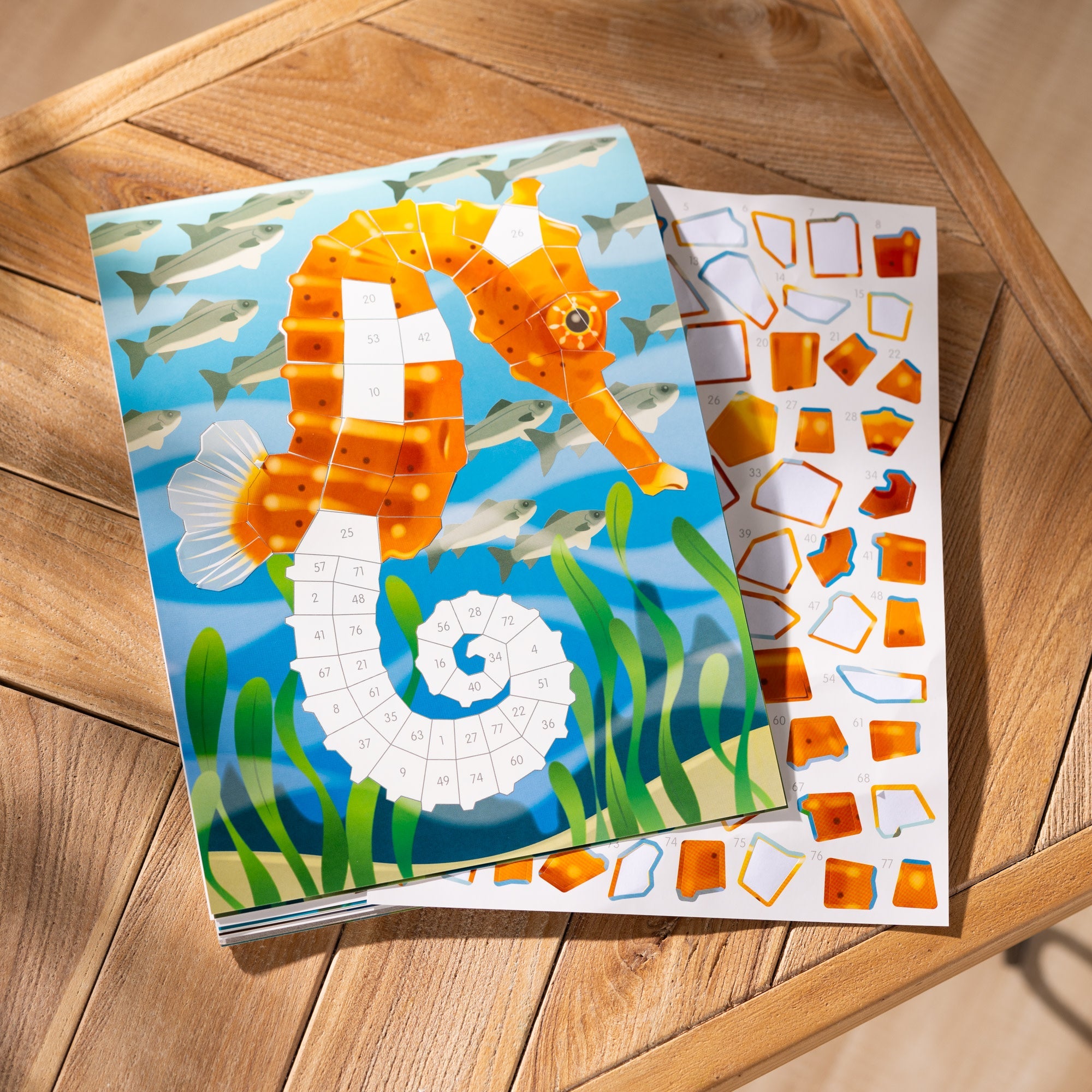 Mosaic Sticker Pad - Ocean