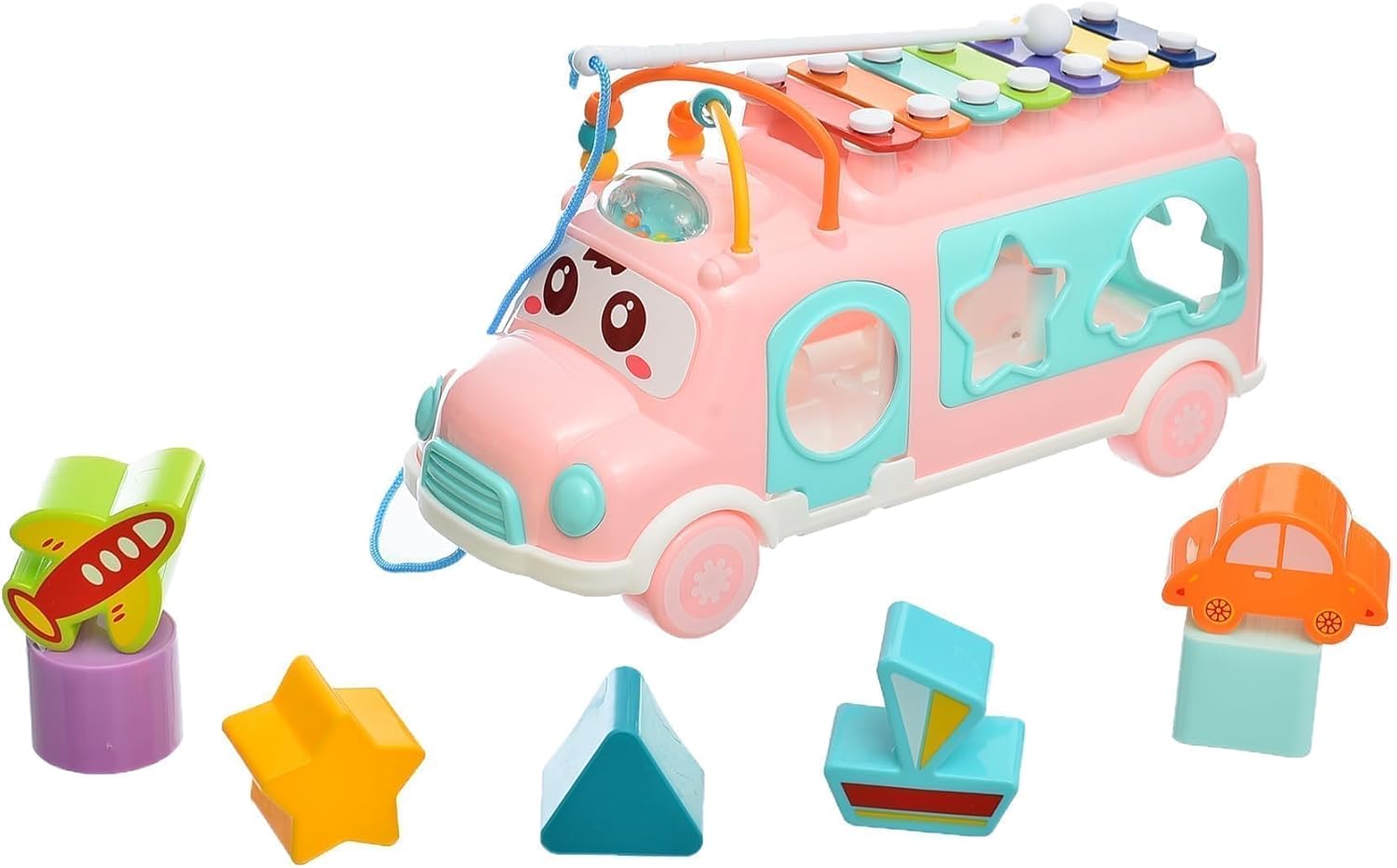 لعبة اكسيليفون شكل اتوبيس