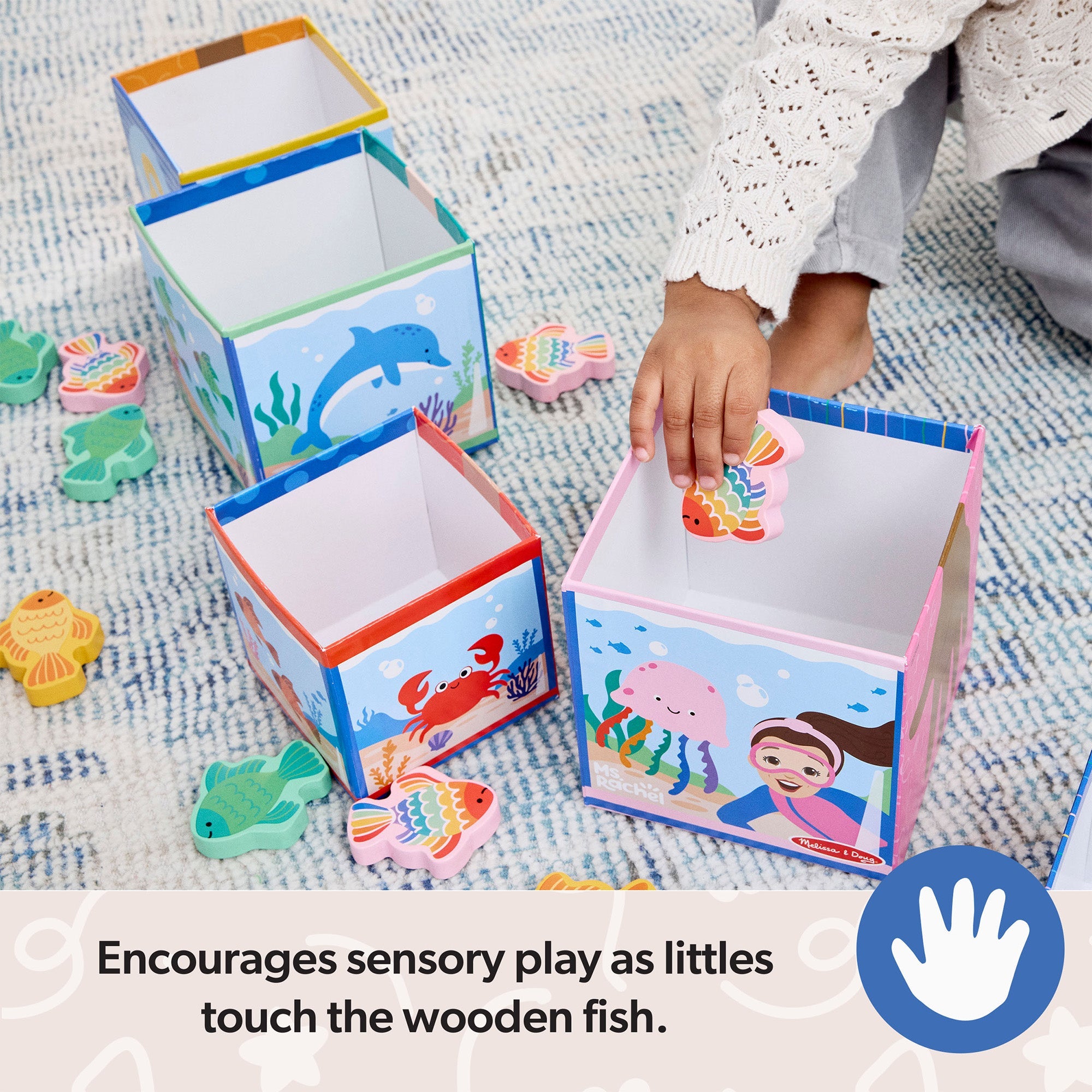 Ms. Rachel™ Sort & Count Nesting Blocks