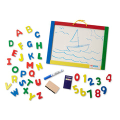Magnetic Chalkboard & Dry-Erase Board (Uppercase)