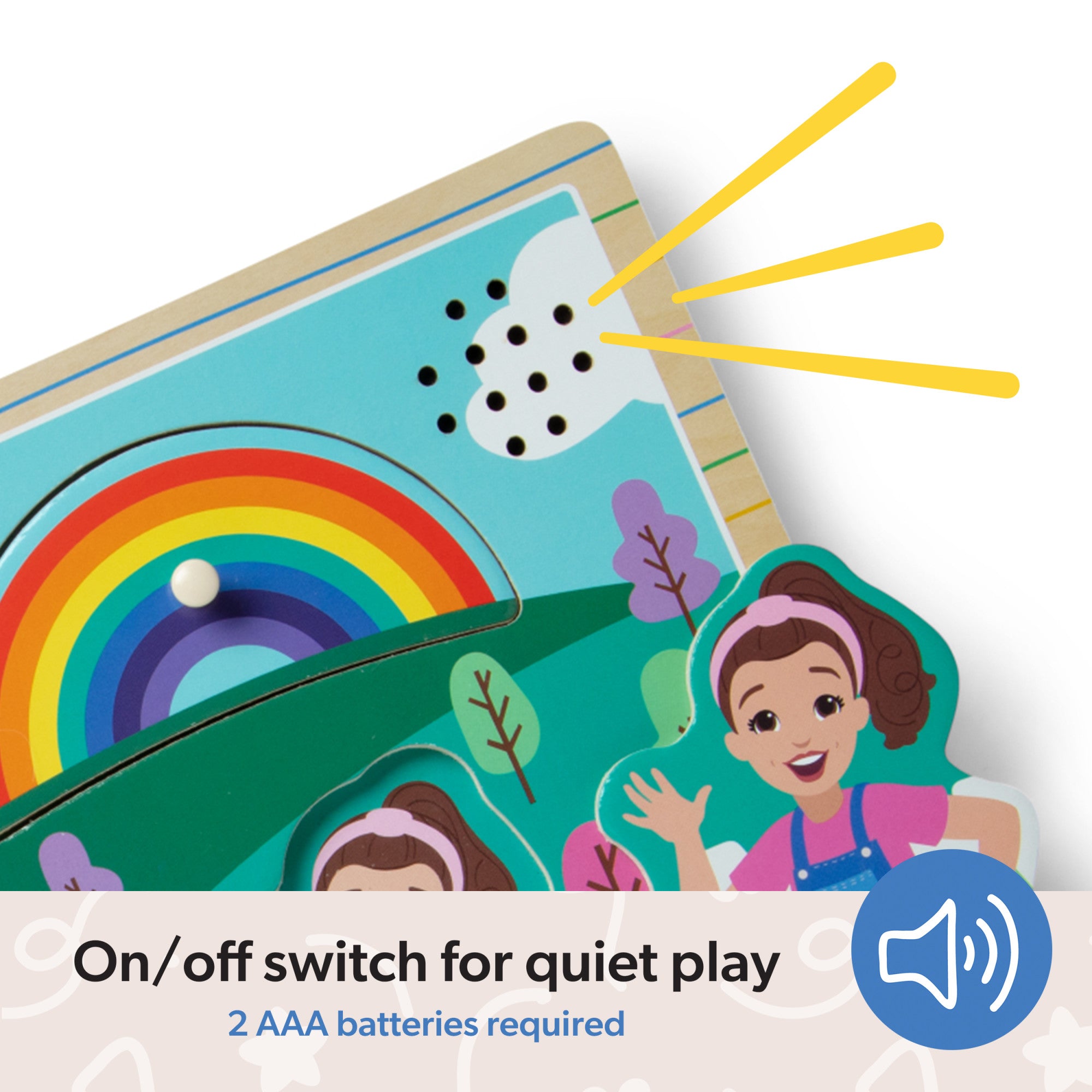Ms. Rachel™ Wooden Song Puzzle – 6 Pieces
