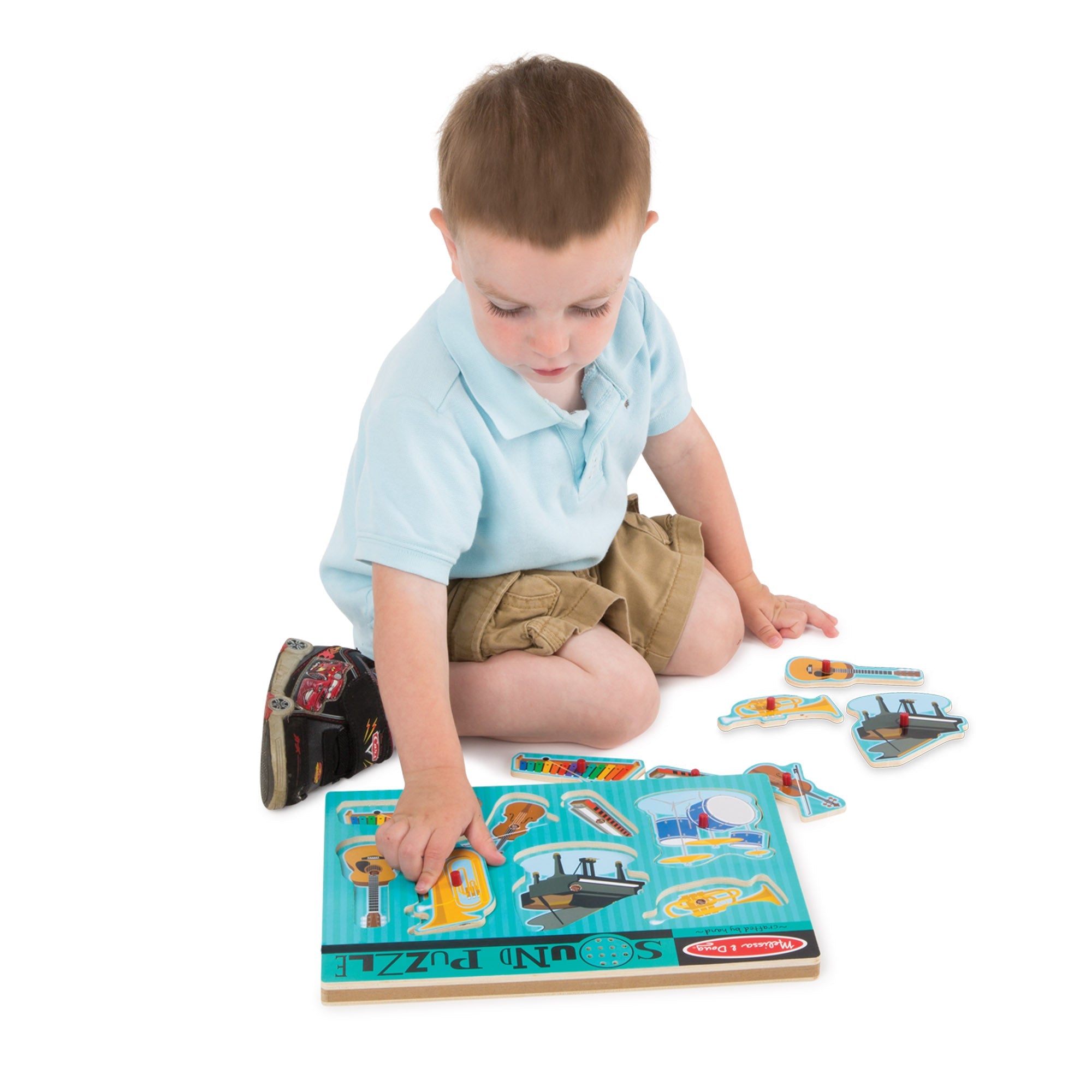 Musical Instruments Sound Puzzle - 8 Pieces