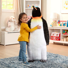Lifelike Plush Emperor Penguin