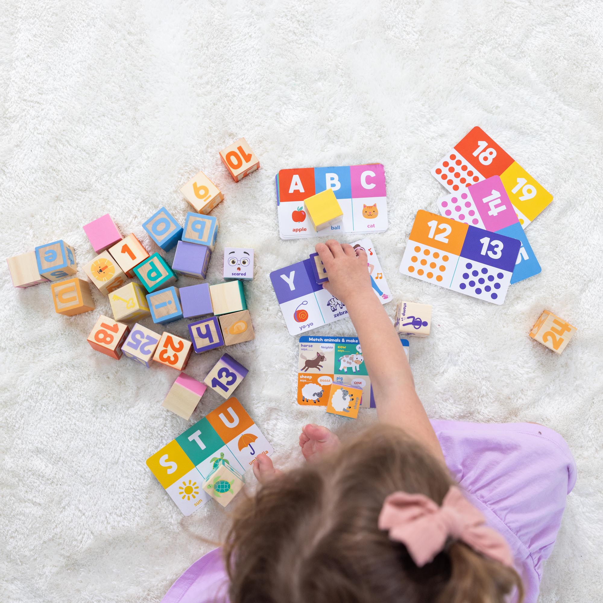 Ms. Rachel™  Wooden Learning Blocks