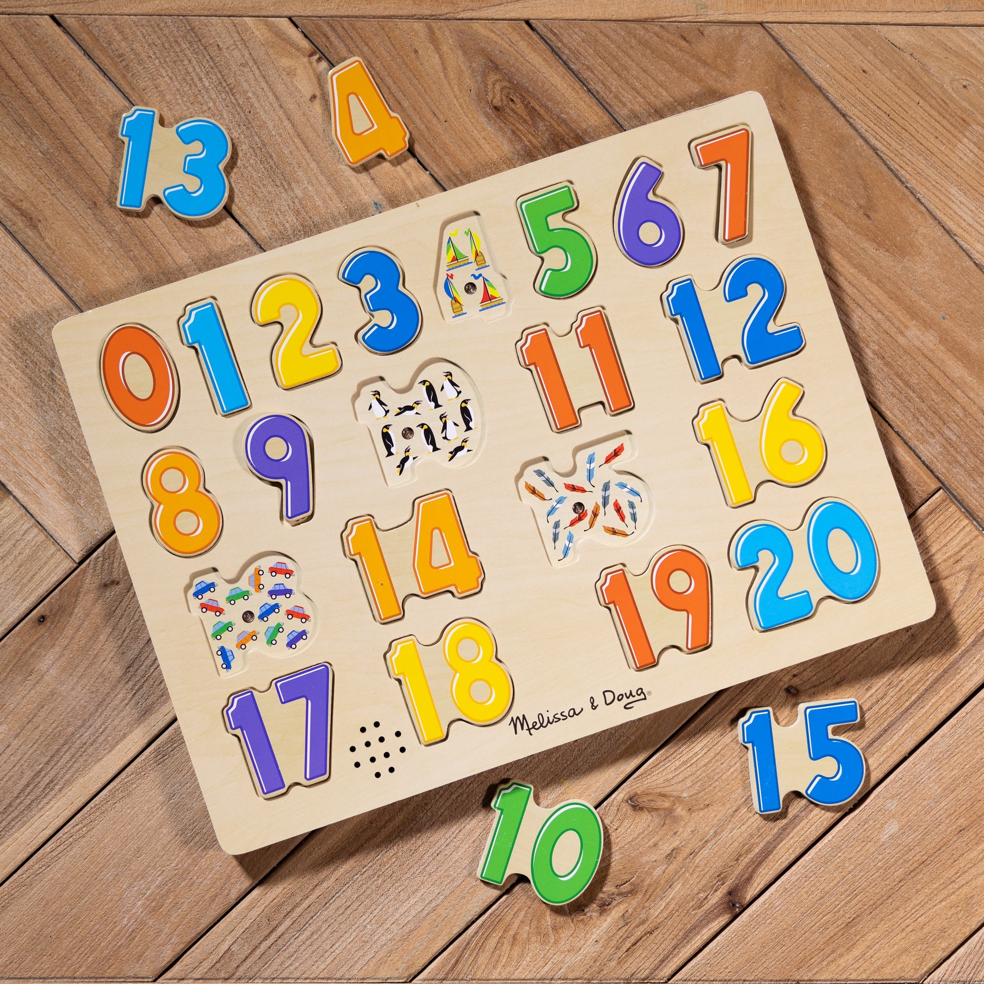 Numbers Sound Puzzle - 21 Pieces
