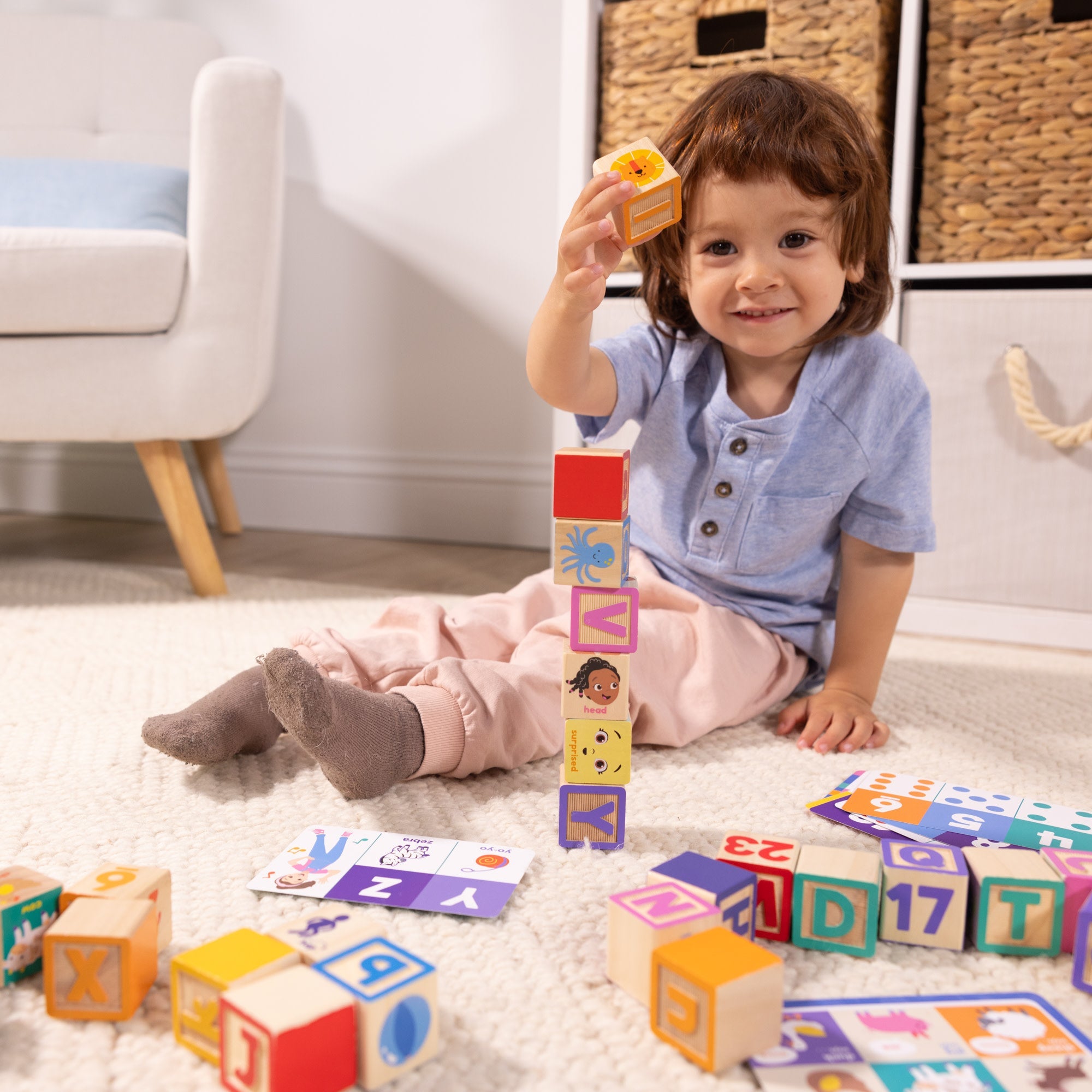 Ms. Rachel™  Wooden Learning Blocks
