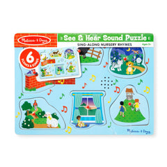 Nursery Rhymes 2 Sound Puzzle - 6 PIeces