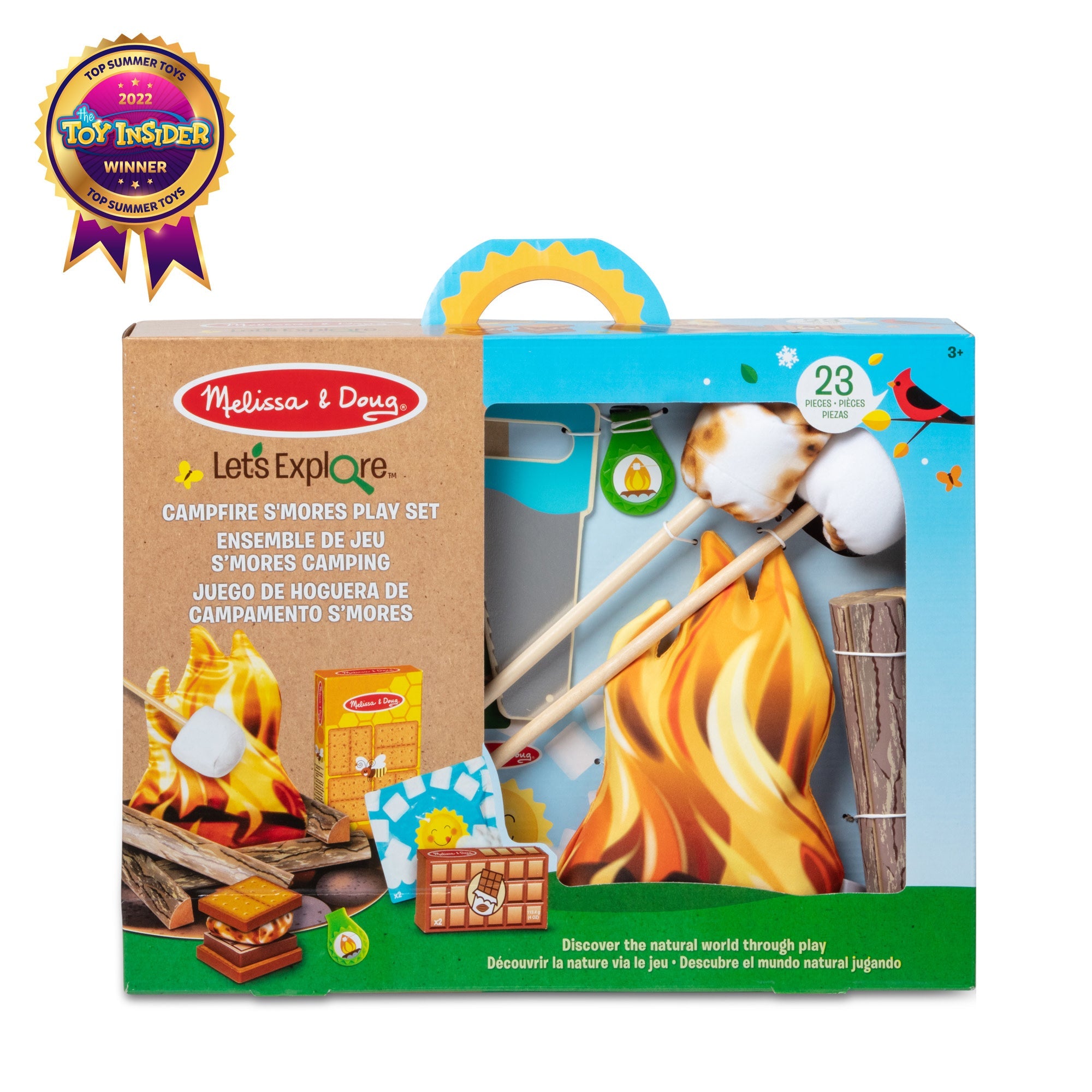 Let's Explore Campfire S'Mores Play Set