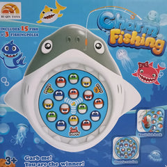 لعبة صيد للأطفال شكل سمكة قرش