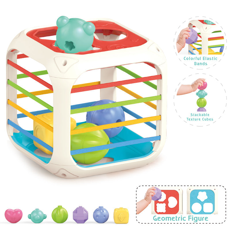 صندوق تطابق الأشكال 2 في 1