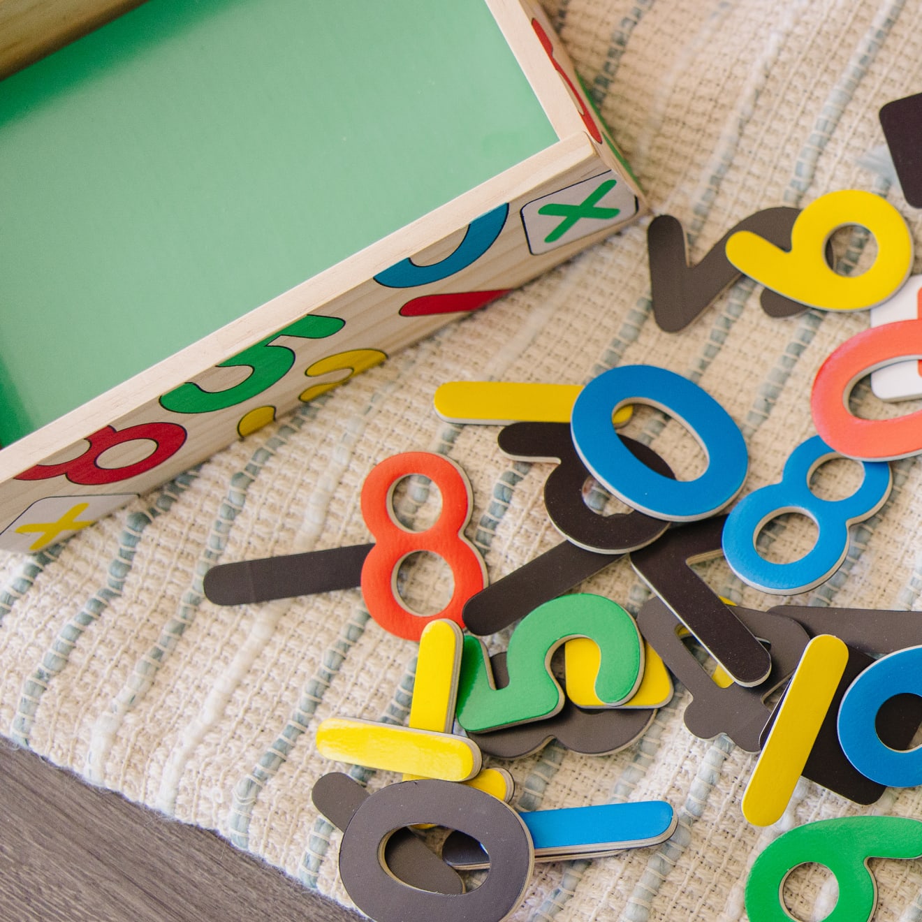 Magnetic Wooden Numbers