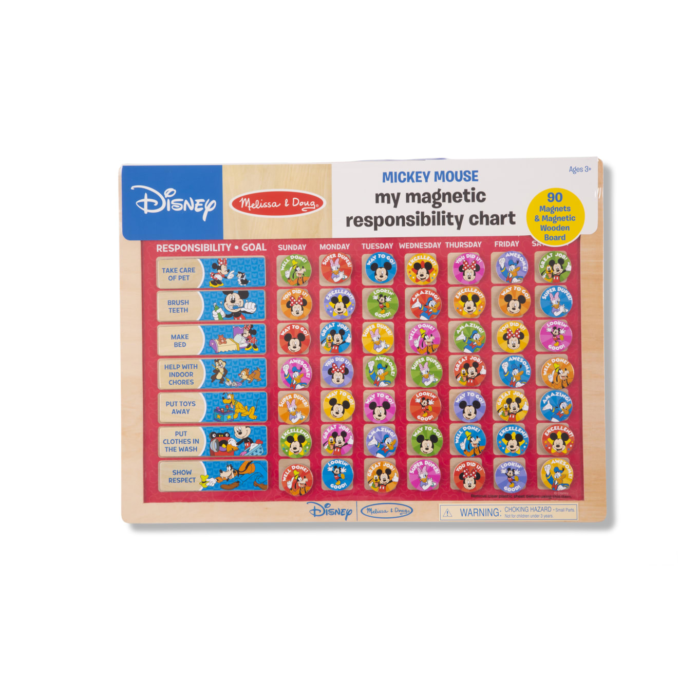 Mickey Mouse My Magnetic Responsibility Chart