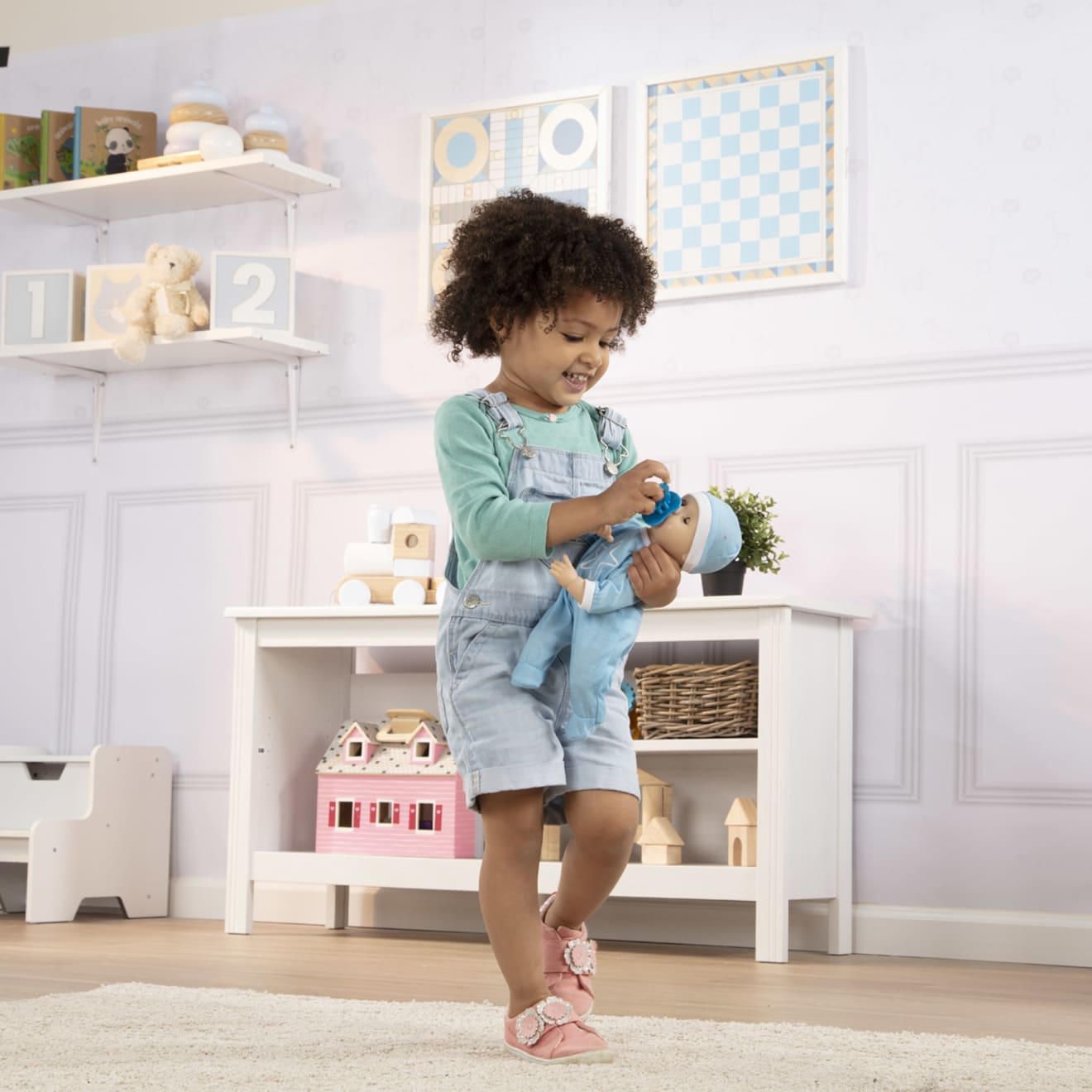 Mine to Love Jordan 12-Inch Baby Doll