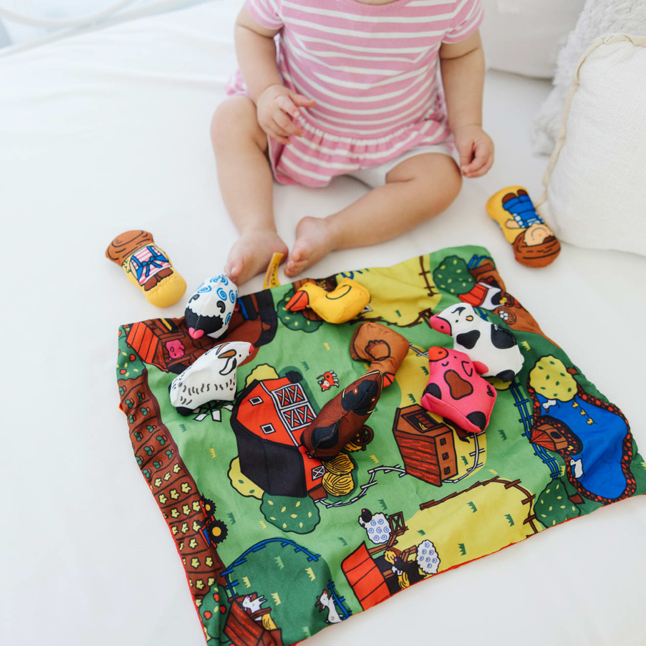 K’s Kids Take-Along Farm Play Mat