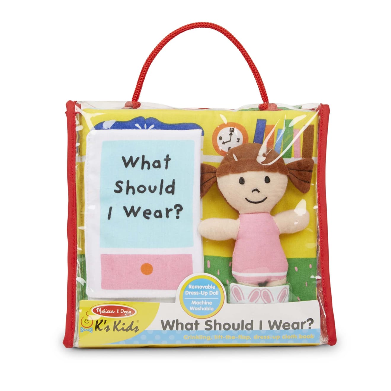 K’s Kids Soft Activity Book - What Should I Wear?
