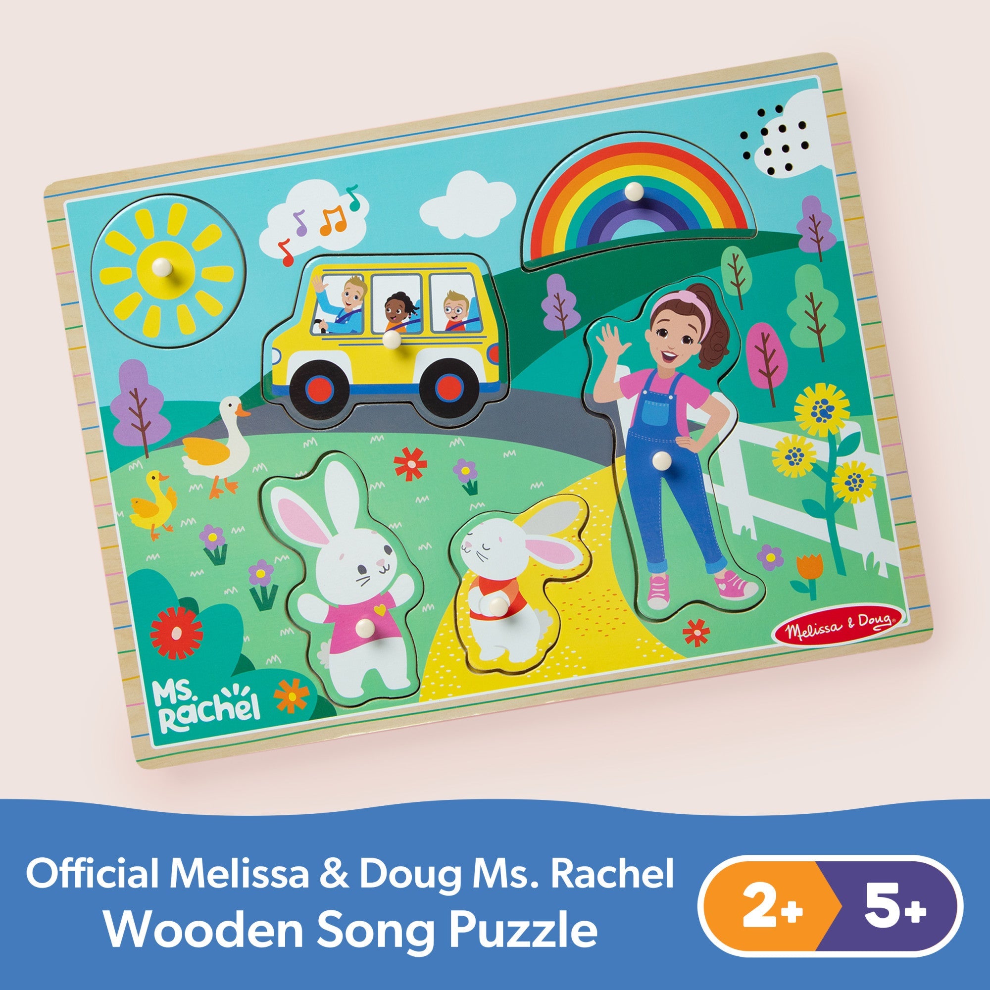 Ms. Rachel™ Wooden Song Puzzle – 6 Pieces