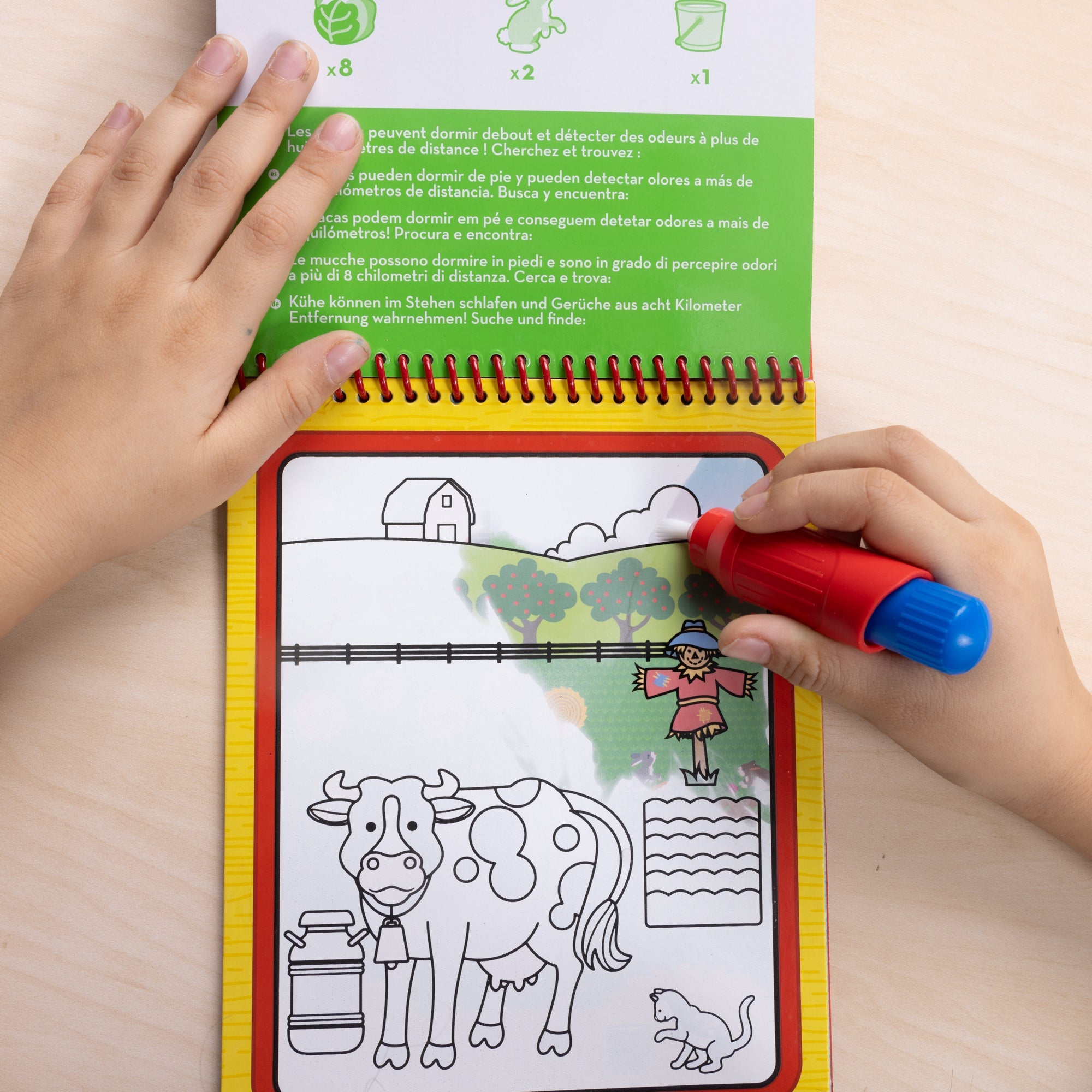 On the Go Water WOW! Color Reveal Pad - Farm