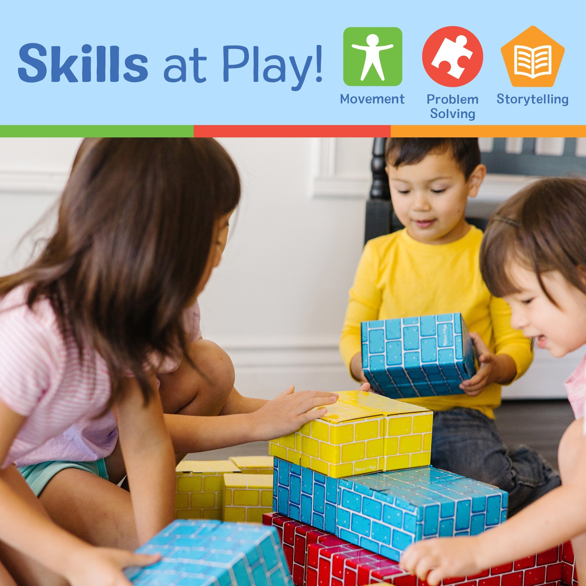 Jumbo Cardboard Blocks - 24 Pieces