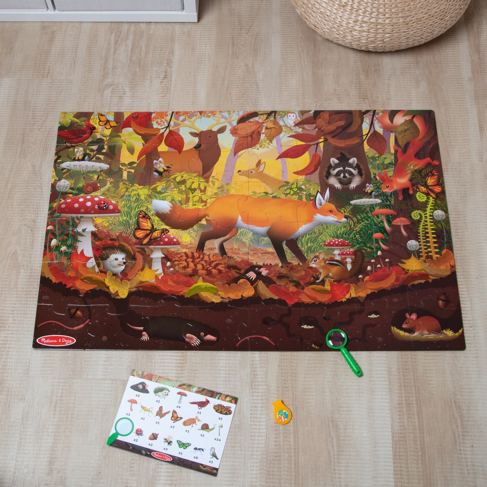 Let's Explore Double-Sided Seek & Find Puzzle