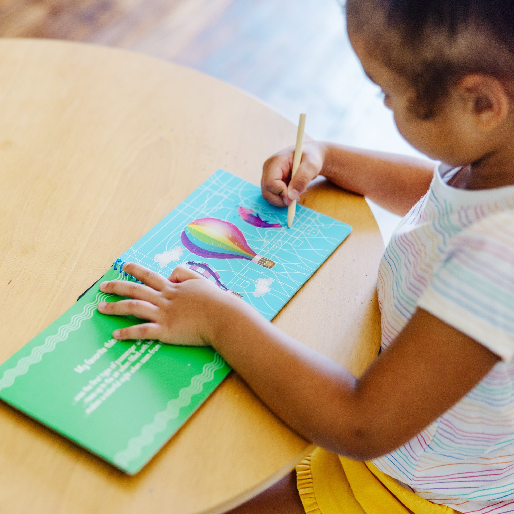 On the Go Scratch Art Picture Reveal Pad - Favorite Things