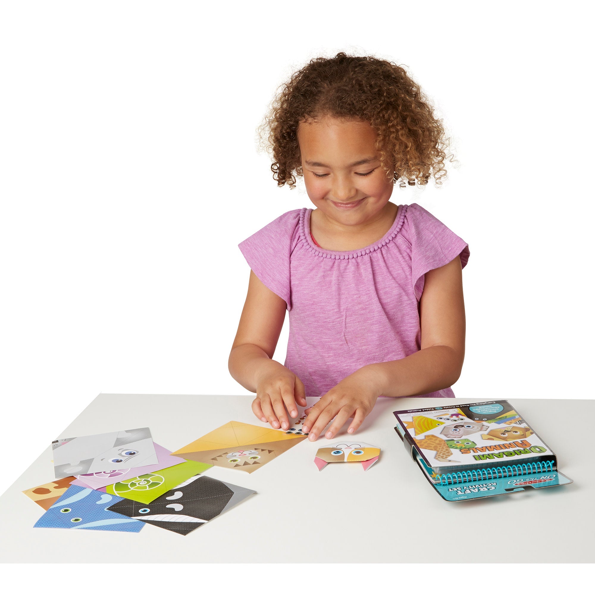On the Go Origami Animals Craft Activity Set