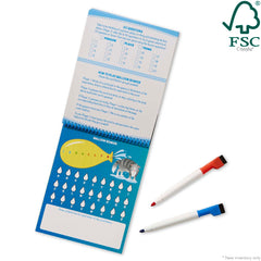 Game On! Wipe-Off Activity Pad - On the Go Travel Activity