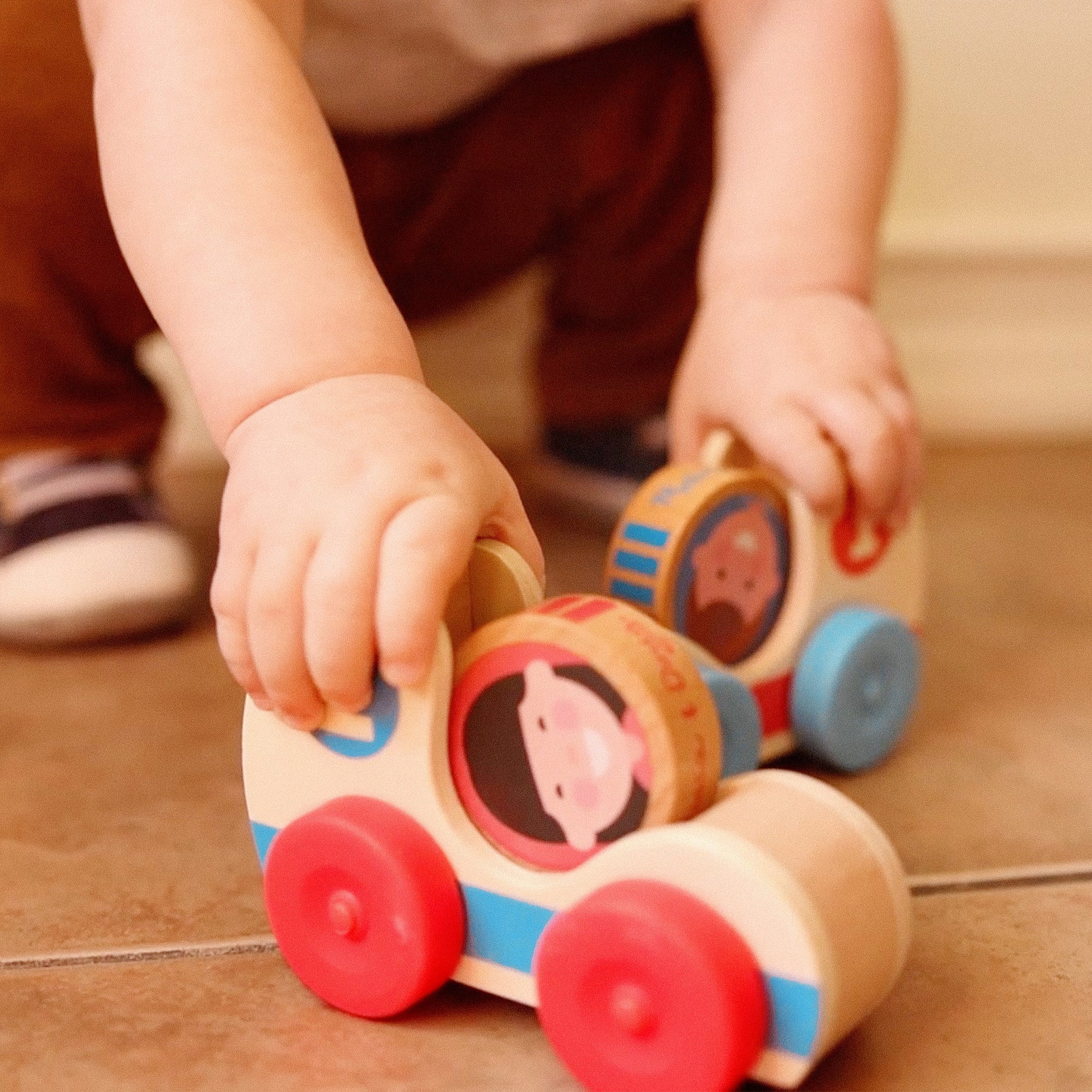 GO Tots Wooden Race Cars