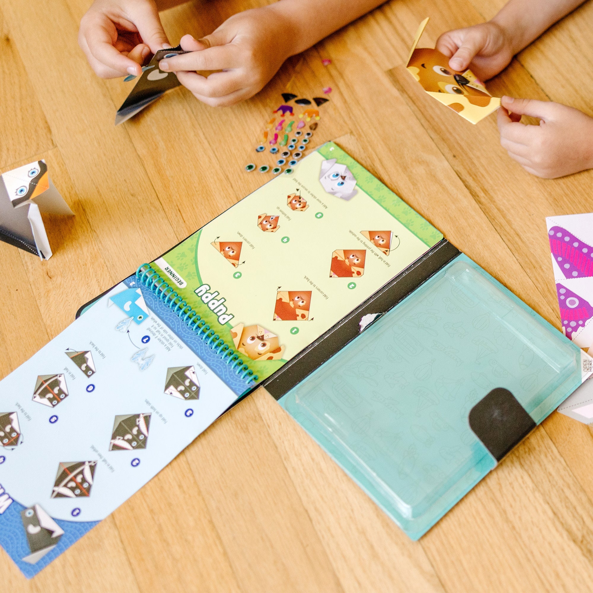 On the Go Origami Animals Craft Activity Set