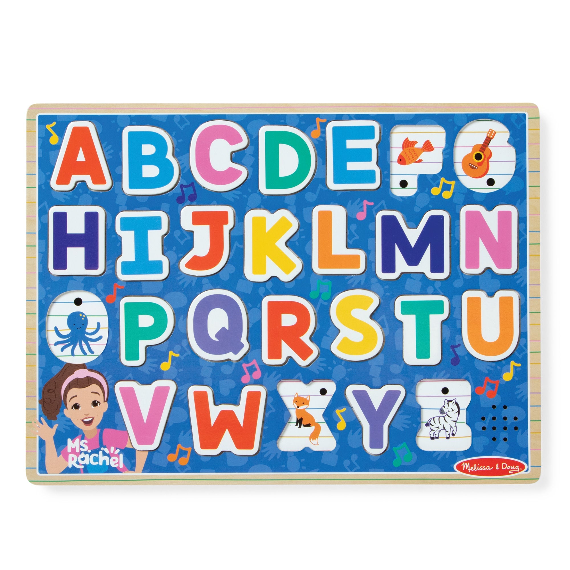 Ms. Rachel™  Wooden Phonics Alphabet Sound Puzzle - 26 Pieces