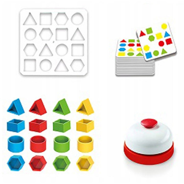 بازل تطابق الأشكال مع جرس