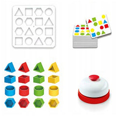 بازل تطابق الأشكال مع جرس